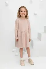 платье  для девочки  КР 5774/бежевый к421