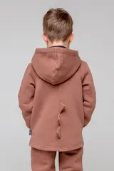 жакет  для мальчика  КР 301859/коричневый