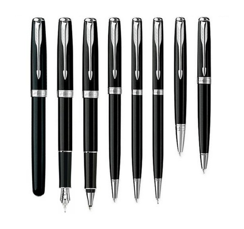 Ручка перьевая Parker Sonnet F530 Lacquer Deep Black CT, F (S0833880)