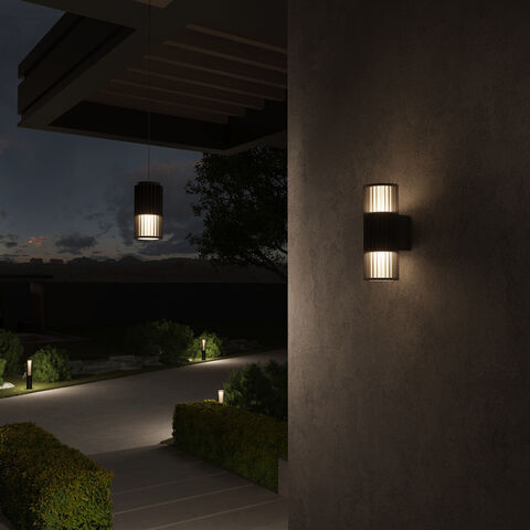 Уличный настенный светодиодный светильник Elektrostandard Entero 35189/W