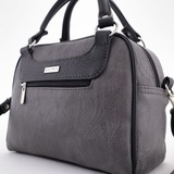 Сумка Саломея 269 македония серый + черный