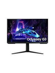 Монитор 27" SAMSUNG Odyssey G3 S27DG300EI black (VA, 178/178, 250cd/m2, 3000:1, 1ms, 180Hz) (LS27DG300EIXCI)