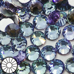 Купить оптом сиреневые стразы Mystic Бирюзово-Лиловые в интернет-магазине Strazok
