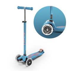 Самокат Maxi Micro Deluxe Аква LED