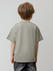 фуфайка  для мальчика  КР 302779/темно-оливковый к652