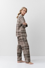 Пижама женская со штанами ARUELLE ELODY | Мокка
