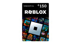 Карта оплаты Roblox 150 EUR EU [Цифровая версия] (для ПК, цифровой код доступа)