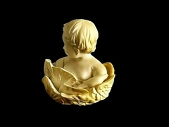 Силиконовый молд Малыш в капусте