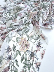 Вискоза с нейлоном, крэш вуаль, Оранжерея