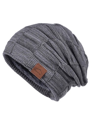 Картинка шапка-бини Skully Wear ZZM-998 10(grey) - 5