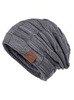 Картинка шапка-бини Skully Wear ZZM-998 10(grey) - 5