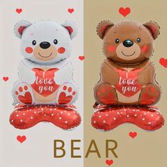 К Фигура на подставке, Мишка с сердцем 