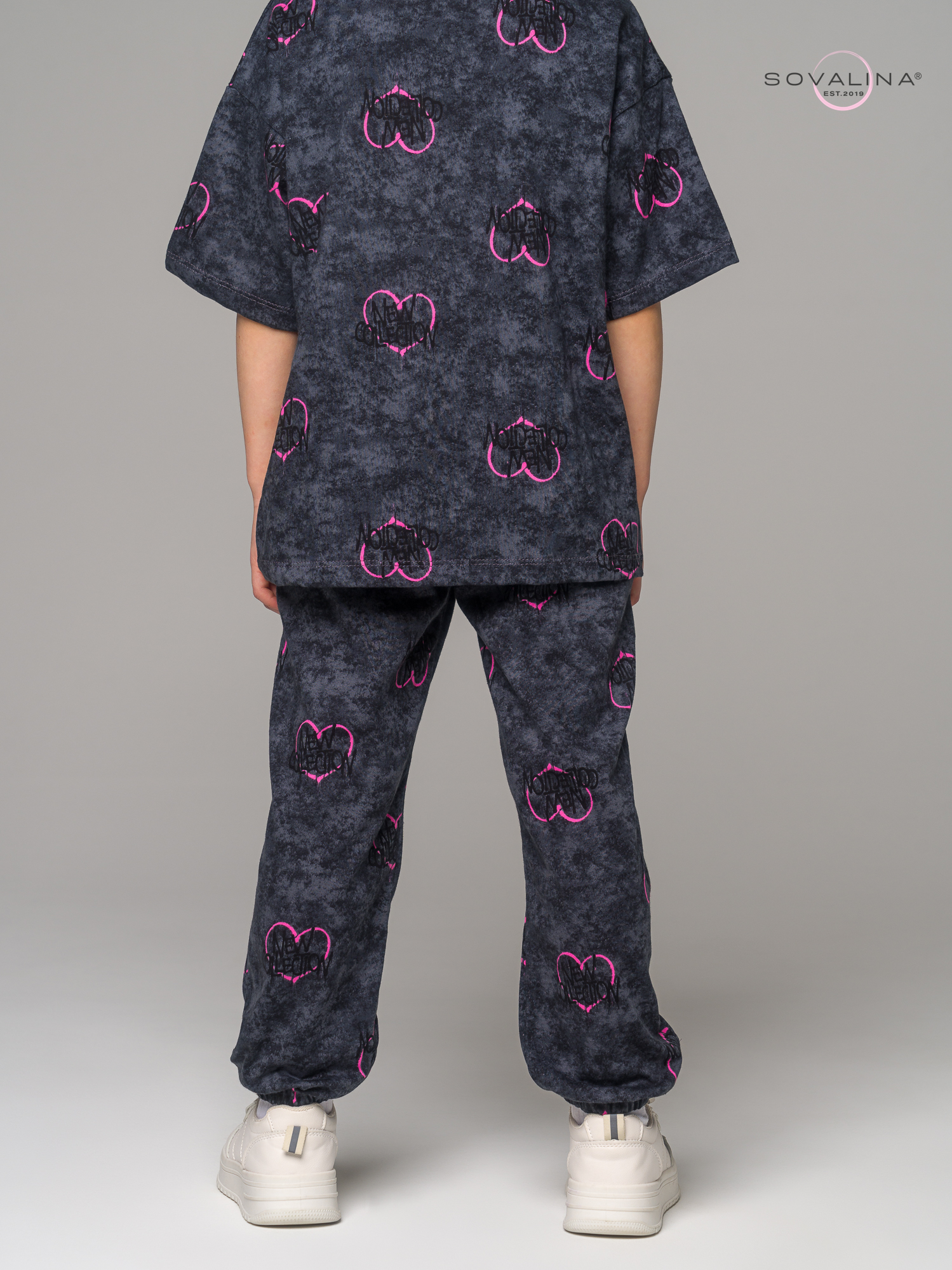 Костюм Daily girl варенка сердце фуксия mini