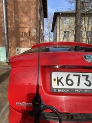 АНТЕННА ДЛЯ РАДИОСТАНЦИИ СиБи ДИАПАЗОНА ТРИАДА-2740 ПОВОРОТНАЯ ВРЕЗНАЯ  НА КРОНШТЕЙН (КРОНШТЕЙН В КОМПЛЕКТ НЕ ВХОДИТ)