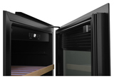Винный шкаф Zugel ZCWI280B черный