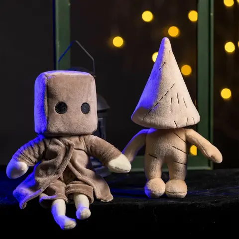 Игрушки мягкие Шестая Ном и Моно из игры Маленькие Кошмары