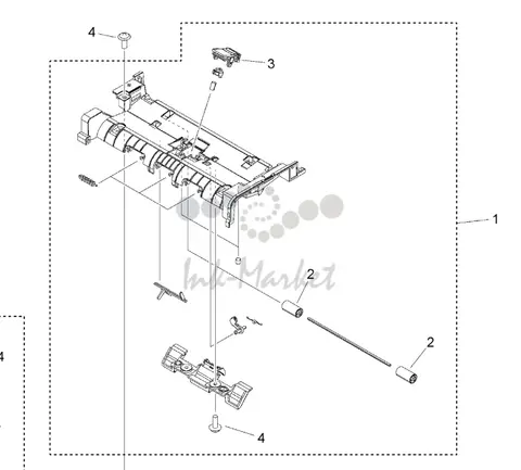 Canon - FM2-J208 - Upper Guide Assembly