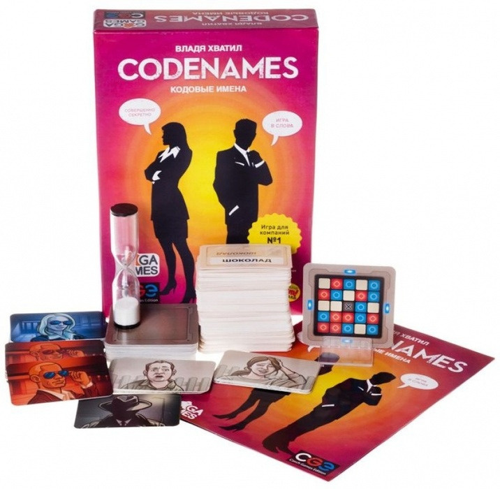 Настольная игра CODENAMES / КОДОВЫЕ ИМЕНА