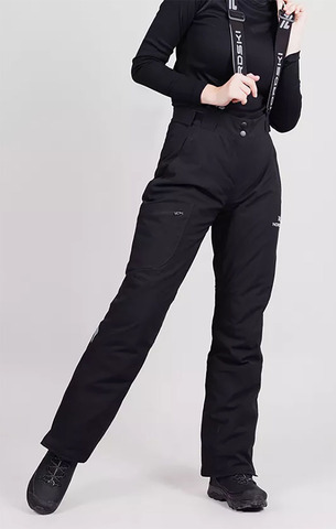 Горнолыжные брюки Nordski Lavin Black женские с высокой спинкой