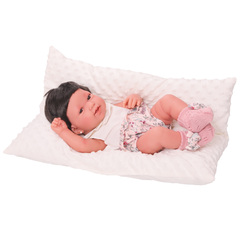 Munecas Antonio Juan Кукла-младенец Беатриц в розовом, 42 см (5036P)