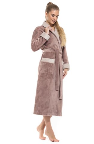 Бамбуковый женский халат Belette 735 капучино PECHE MONNAIE Россия