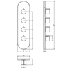 Внутренняя часть Gessi 43105/031
