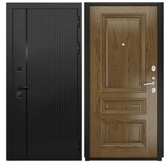 Купить Входная дверь L 45 - Фараон 2 шпон светлый мореный дуб