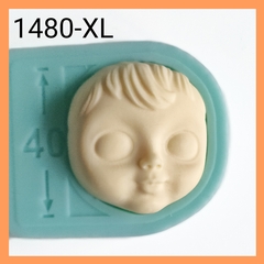 1480-XL Молд силиконовый лицо для куклы 