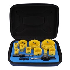 Набор коронок Bi-metall 16-76мм HSSE-Co8 14пр 5,5Tpi ULTRA SCY 3618R