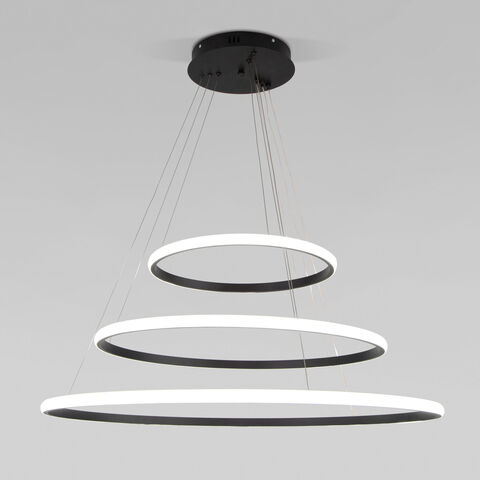 Подвесной светодиодный светильник 90264/3 черный