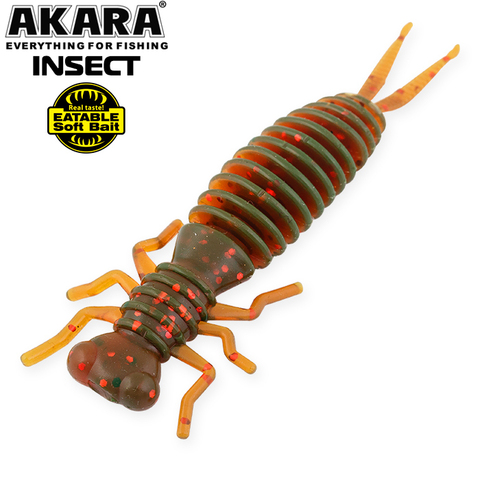 Твистер Akara Eatable Insect 35 11 (8 шт.)