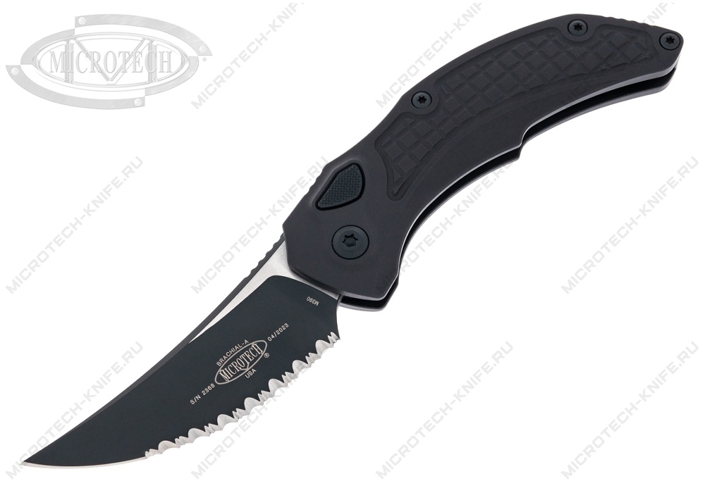 Нож Microtech Bastinelli 268A-3T Brachial Serrated