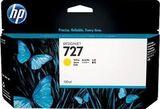 Картридж HP B3P21A №727 с желтыми чернилами для HP DesignJet T920/T1500, 130 мл