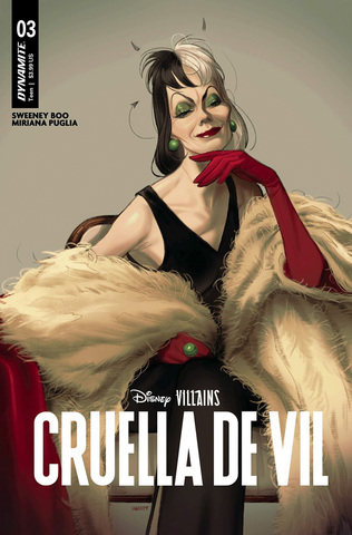 Disney Villains Cruella De Vil #3 (Cover B)