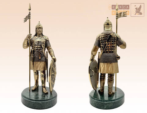 статуэтка Александр Невский с копьем