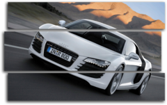 Модульная картина "Audi R8"