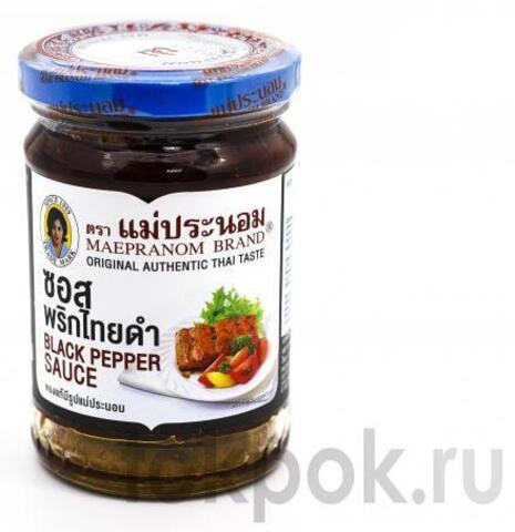 Соус из черного перца Mae Pranom Black pepper sauce, 240 гр