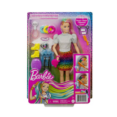 Barbie Leopard Rainbow Hair Doll