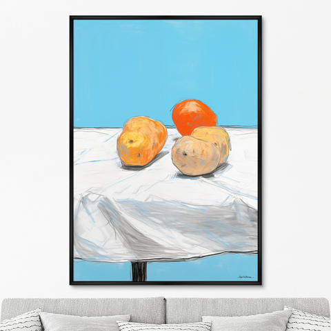 ArtNoMore - Репродукция картины на холсте The modern still life, 2024г.