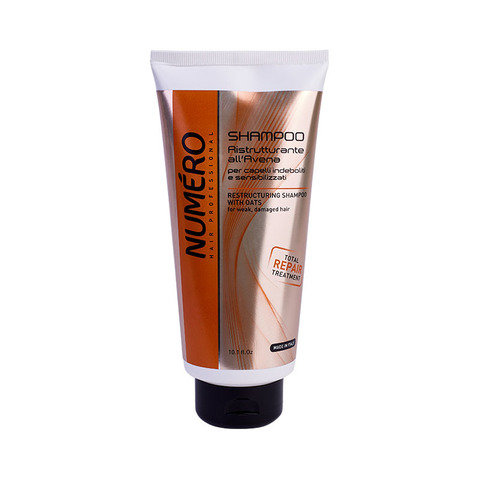 Шампунь с эктрактом овса для ослабленных и чувствительных волос / Numero 300 мл