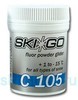 Картинка ускоритель Skigo Fluor powder C105 +1/-15, blue, 30 г  - 1