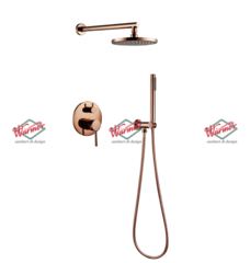 Душевой комплект Warmer Rose Gold Line 400101-10D