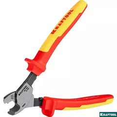 KRAFTOOL KS-20V, d 11мм, 200мм, диэлектрический кабелерез (23333-20V)