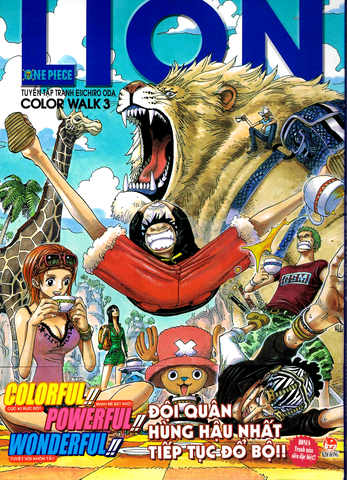 One Piece Color Walk Vol. 3 Lion (на вьетнамском языке)
