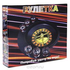 Рулетка, игровой набор, 6 стопок, фото 1