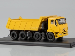 KAMAZ-6540 8x4 tipper yellow 1:43 Start Scale Models (SSM)