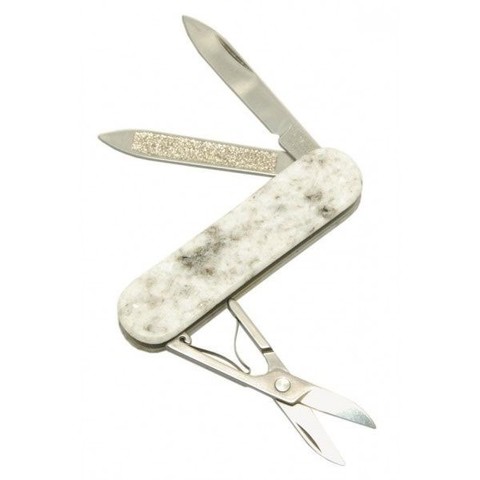 Нож-брелок Victorinox Bethel White 0.6200.57 из лимитированной коллекции Victorinox RocKnives Series 1989 года - Wenger-Victorinox.Ru