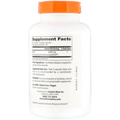 Doctor's Best, МСМ с OptiMSM, 1000 мг, 180 растительных капсул