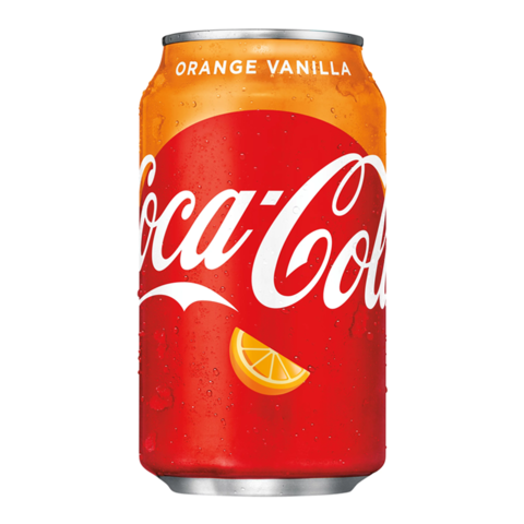 Coca-Cola Orange Vanilla Кока-Кола апельсин ваниль 0,355 л