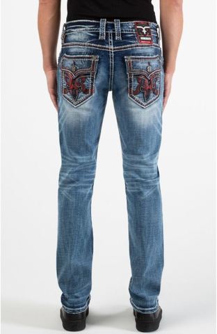 Rock Revival | Джинсы мужские ZINFANDEL A205 ALT STRAIGHT RP3531A205 сзади